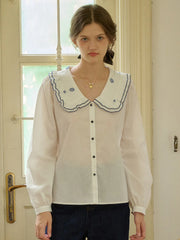 Laurel Peter Pan Collar Blouse