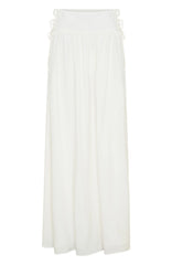 I Know It's Hard Maxi Skirt White