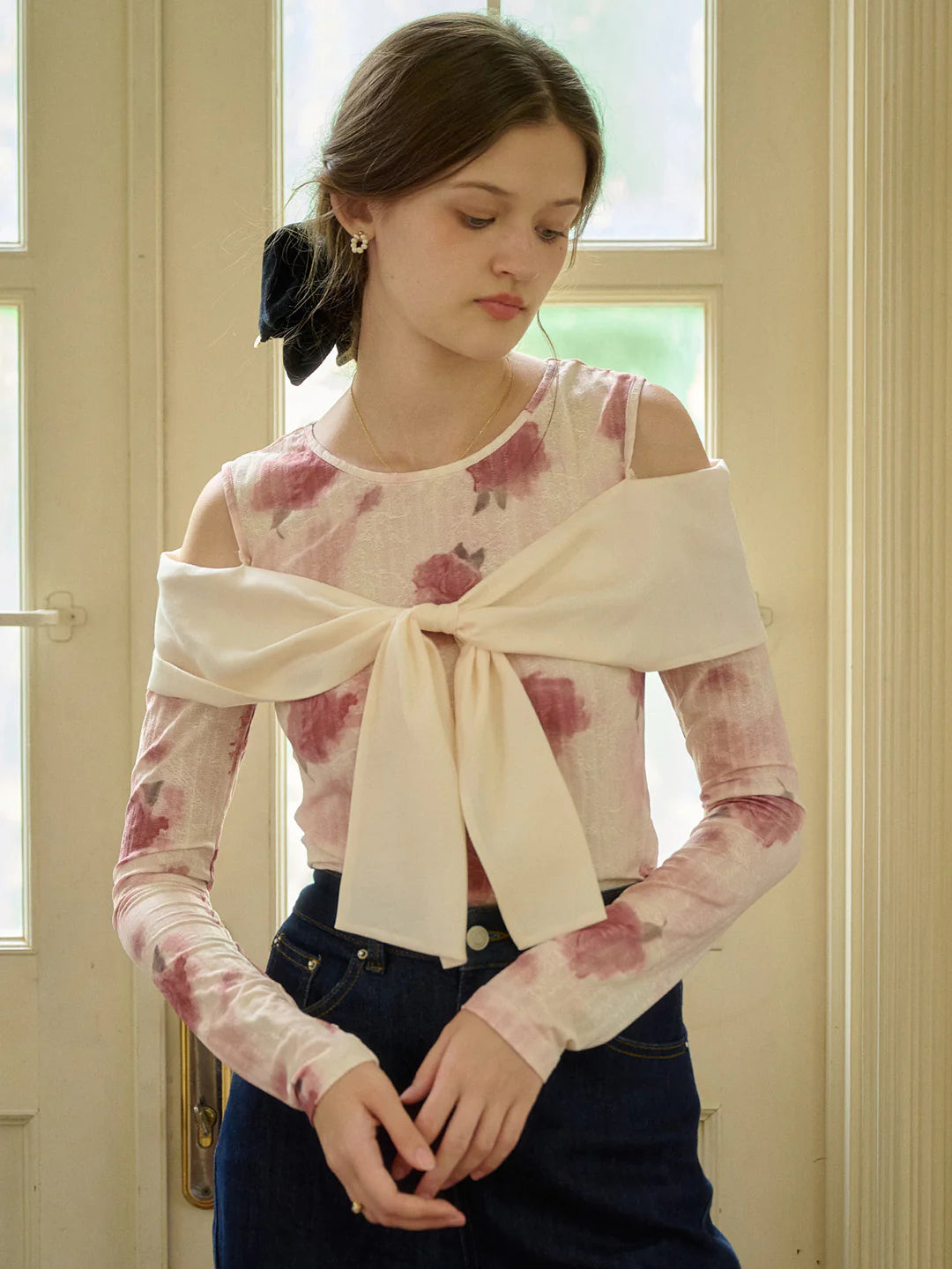 Camille Round Neck Blouse