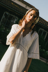 Paulina Embroidered Maxi Dress
