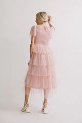 Marcella Ruffle Midi Dress