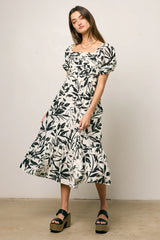 Dorris Pleated Midi Dress