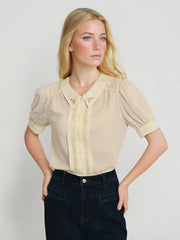 Liv Peter Pan Collar Blouse