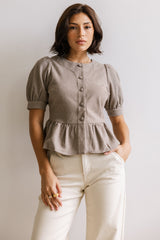 Tisha Peplum Blouse