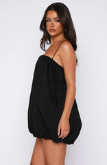 Gravity Lost Mini Dress Black