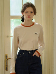 Delaney Round Neck Puppy Top