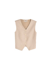 Max V-Neck 100% Ramie Vest