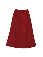 Della Retro Red Skirt