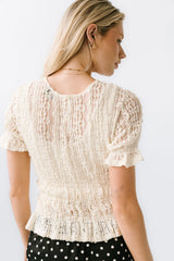 Aubree Sheer Sweater