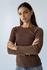 Cameron Top in Brown