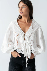 Lettie Embroidered Blouse