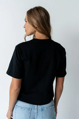 Buckley Knot Top in Black