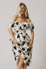 Chaney Floral Midi Dress