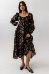 Michelle Floral Maxi Dress