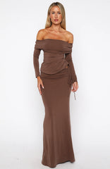 I'm Not Sorry Maxi Skirt Coffee