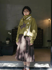 Chowxiaodou 100% Wool Scarf