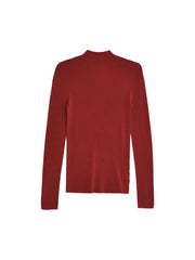 Annalise Mock Neck 100% Merino Wool Sweater