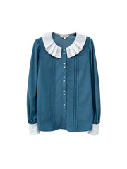 Braelynn Peter Pan Collar Blouse