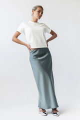 Judy Tee in White