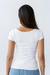 Hayley Top in White