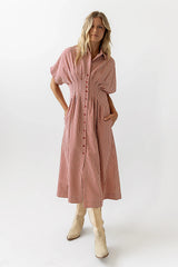 Collins Maxi Dress in Red