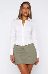 The Right One Mini Skort Olive