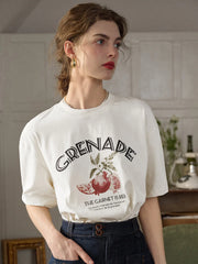 Kensley Round Neck Pattern T-shirt