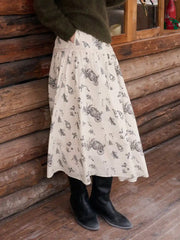 Lea Retro 100% Cotton Skirt