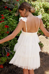 Rosie Ruffle Mini Dress