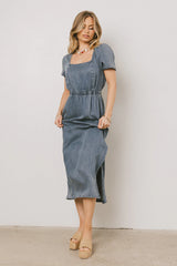Gael Denim Maxi Dress