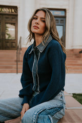 Joselyn Contrast Top