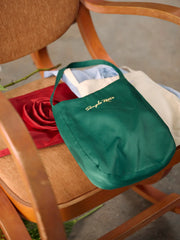 Keira Vintage SR Logo Embroidered Rose Bag
