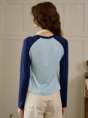 Christy Round Neck Embroidered Top