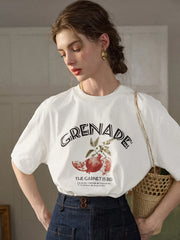 Kensley Round Neck Pattern T-shirt