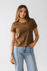 Olivia Leopard Top