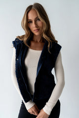 Audrey Ribbed Top in Ecru