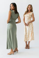 Tracey Maxi Dress in Green