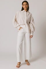 Winifred Button Up in Natural