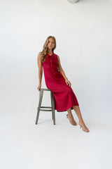 Danika Button Down Maxi Dress