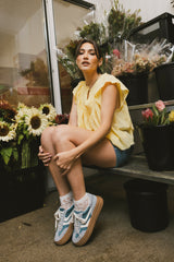 Leia Blouse in Yellow