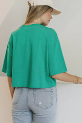 Talia Top in Green