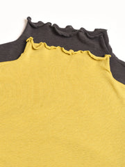 Adelina Half-High Collar Lyocell Merino Top
