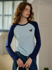 Judy Round Neck Embroidered Top