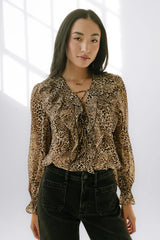 Vince Sheer Blouse