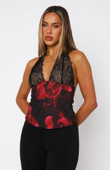 Night Of Nights Top Raspberry Meadows