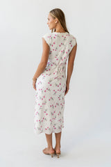 Brinkley Floral Maxi Dress in Berry