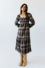 Harlow Plaid Maxi Dress