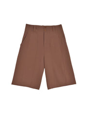 Novah Brown Straight Shorts