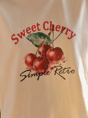 Lucille Round Neck 100% Cotton T-shirt