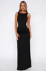 Moonlight Muse Maxi Dress Black